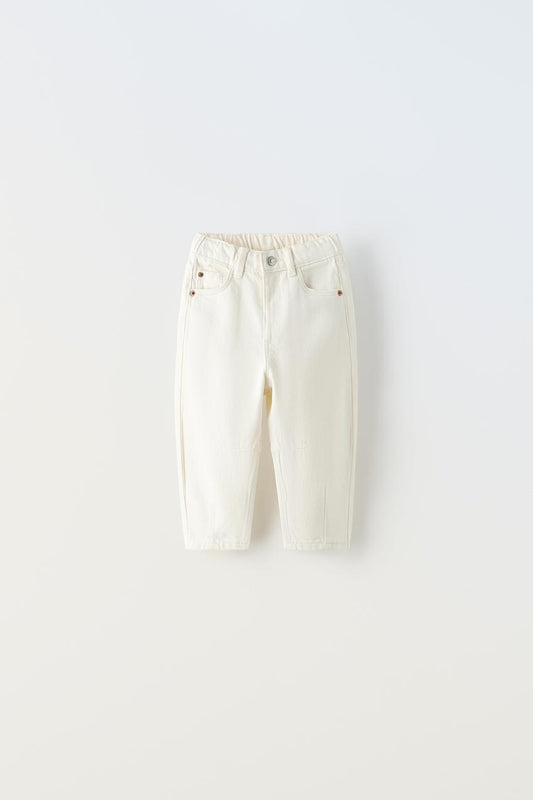 Jeans balloon fit blanco