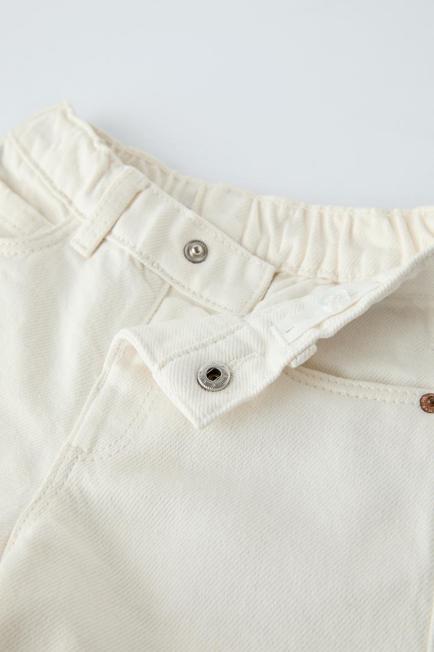 Jeans balloon fit blanco