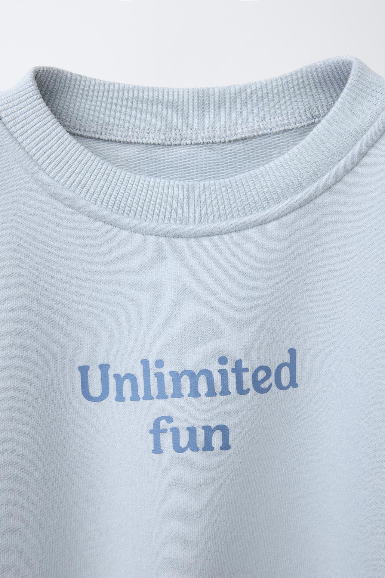 Sudadera texto