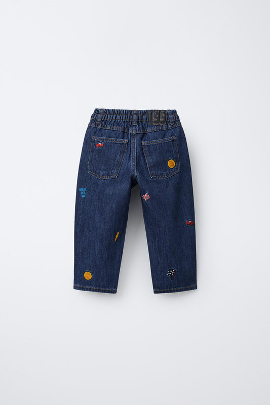 Pantalon jean cars