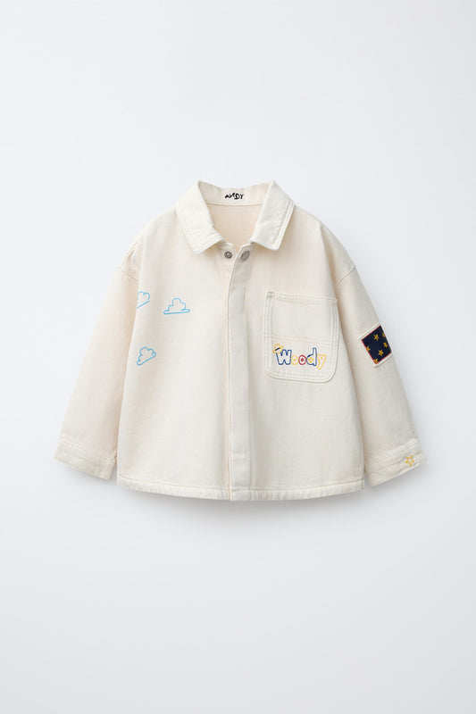 Sobrecamisa bordados toy story