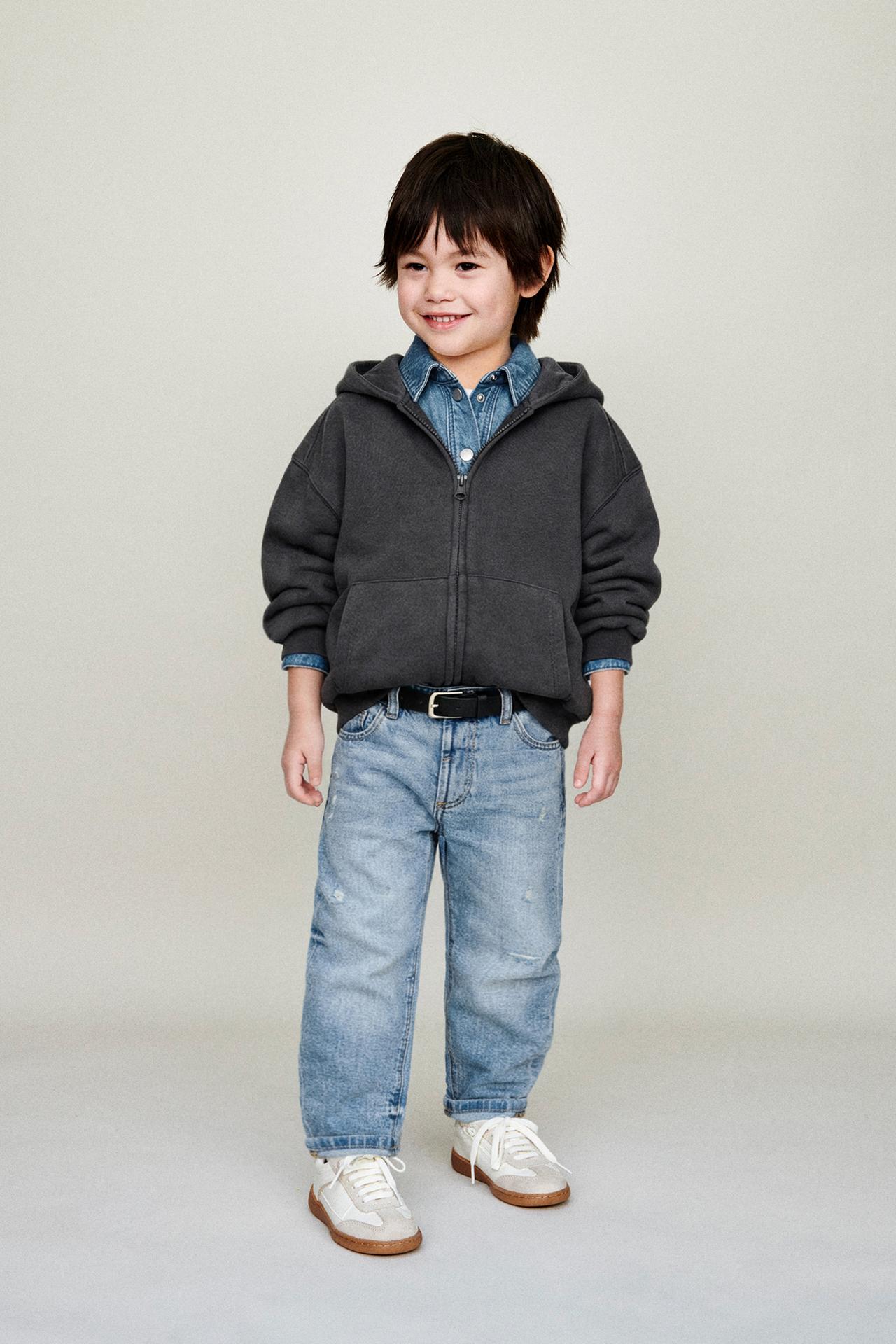 Jeans baggy low rotos