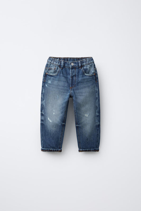 Jeans baggy rotos