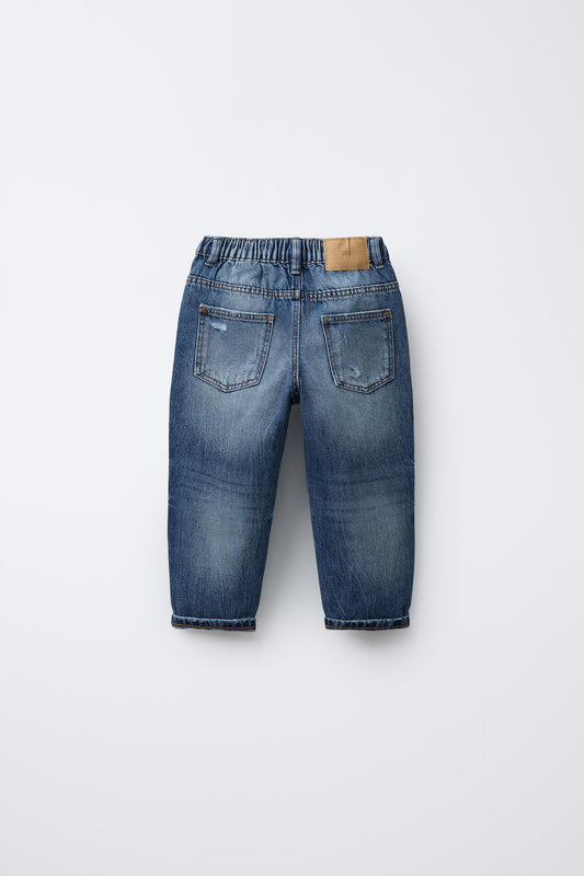 Jeans baggy rotos