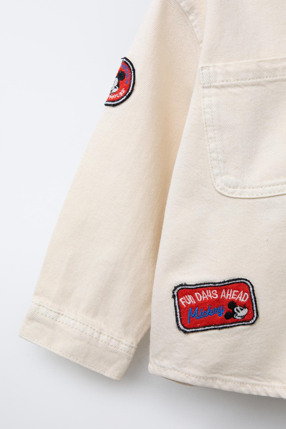Sobrecamisa sarga mickey mouse