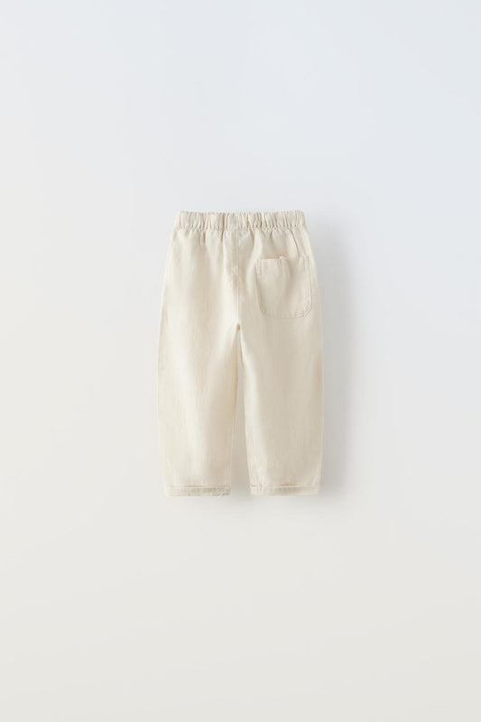 Pantalon con lino