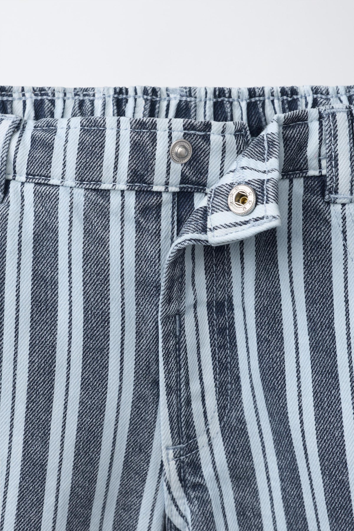 Pantalon jean baggy rayas