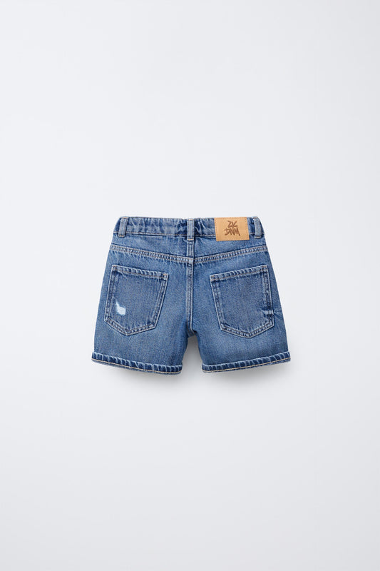 Short jean rotos