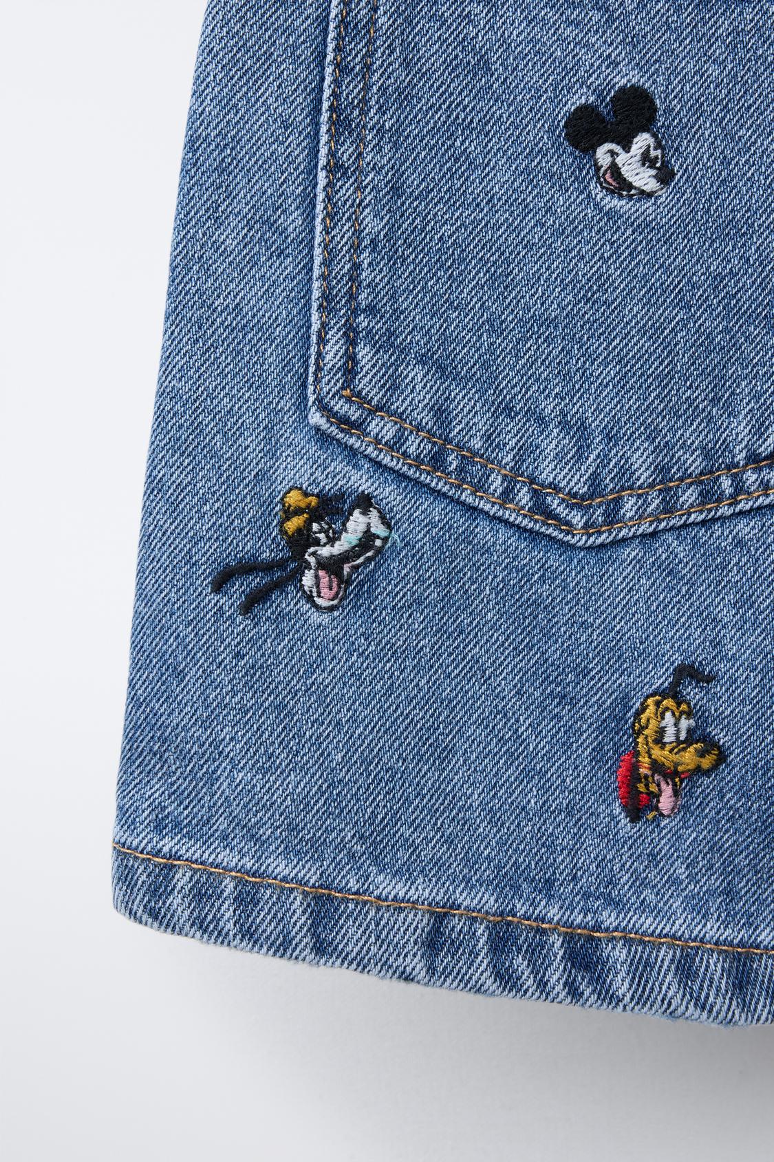 Short jean mickey mouse