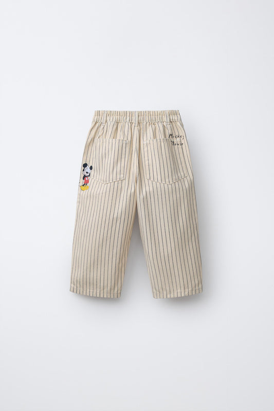 Pantalon relaxed mickey