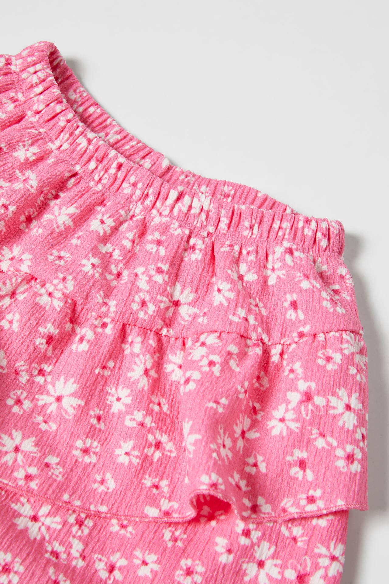 Short falda flores