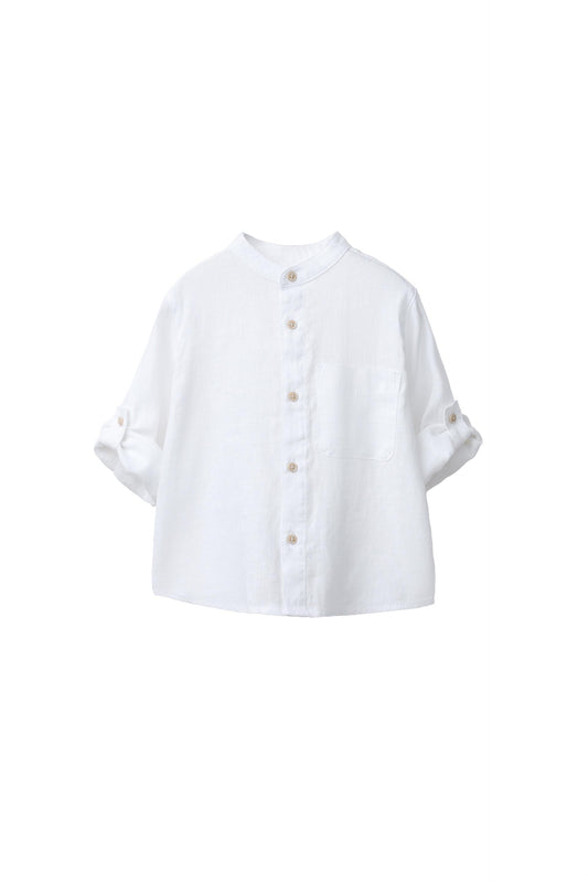 Camisa lino blanca