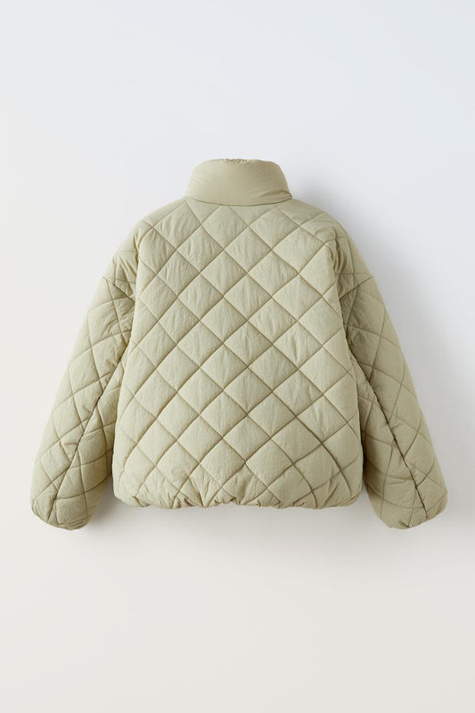 Chamarra acolchada bolsillos