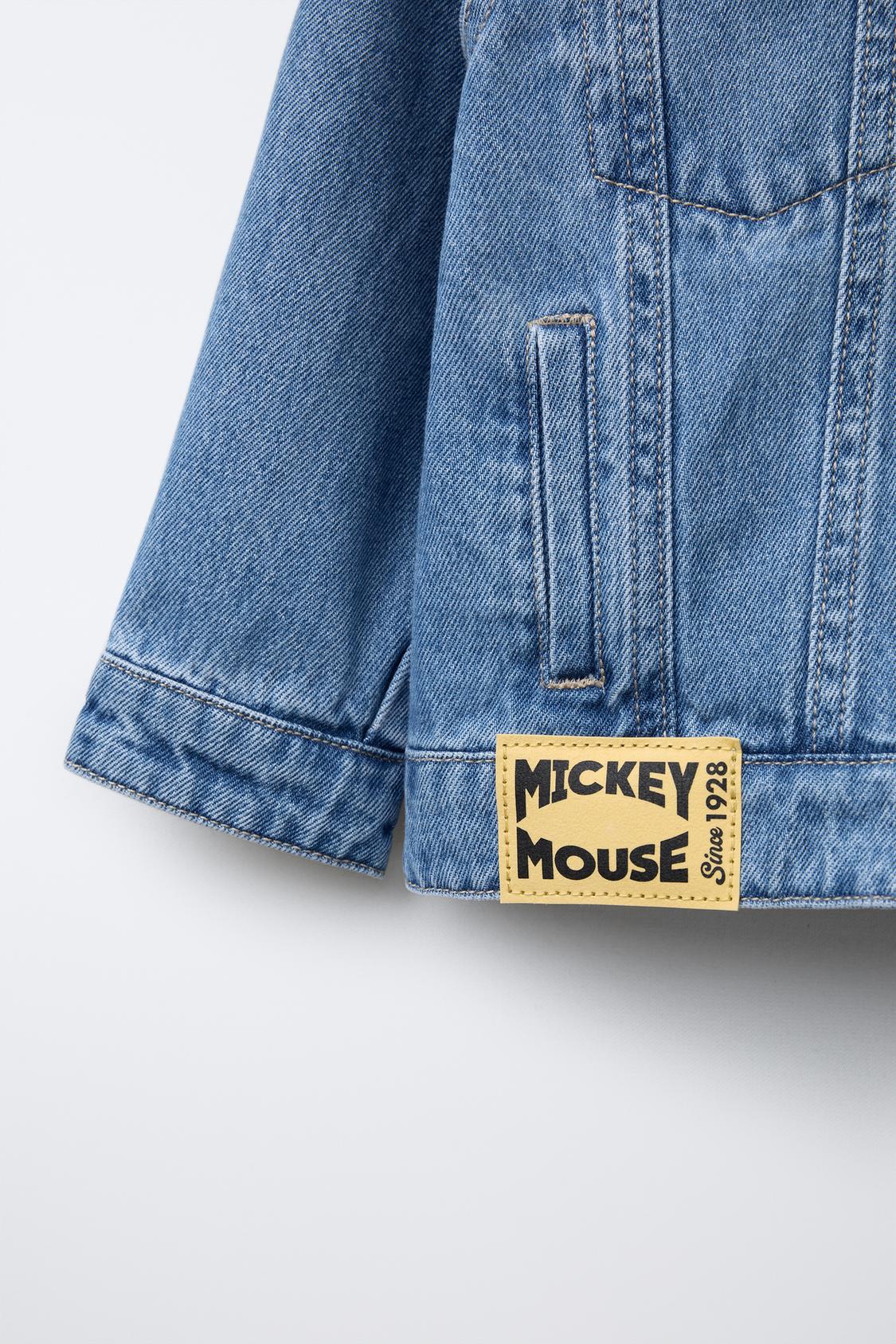 Cazadora jean mickey mouse