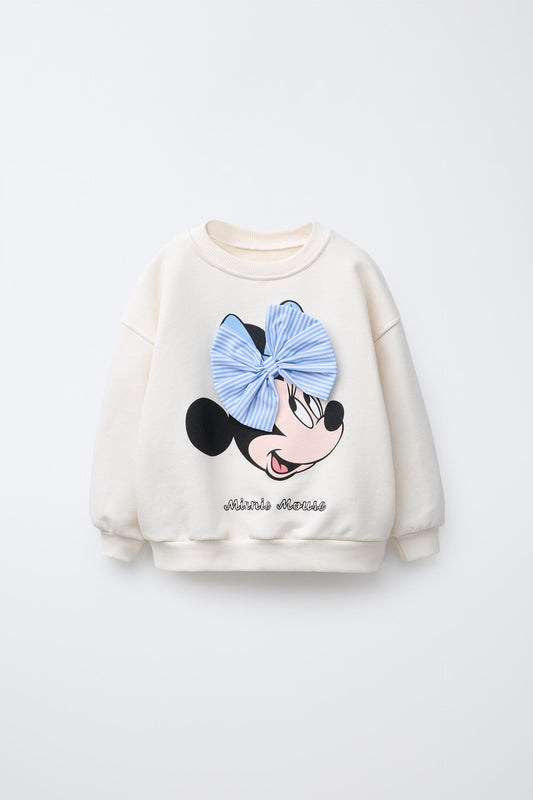 Sudadera lazo minnie mouse