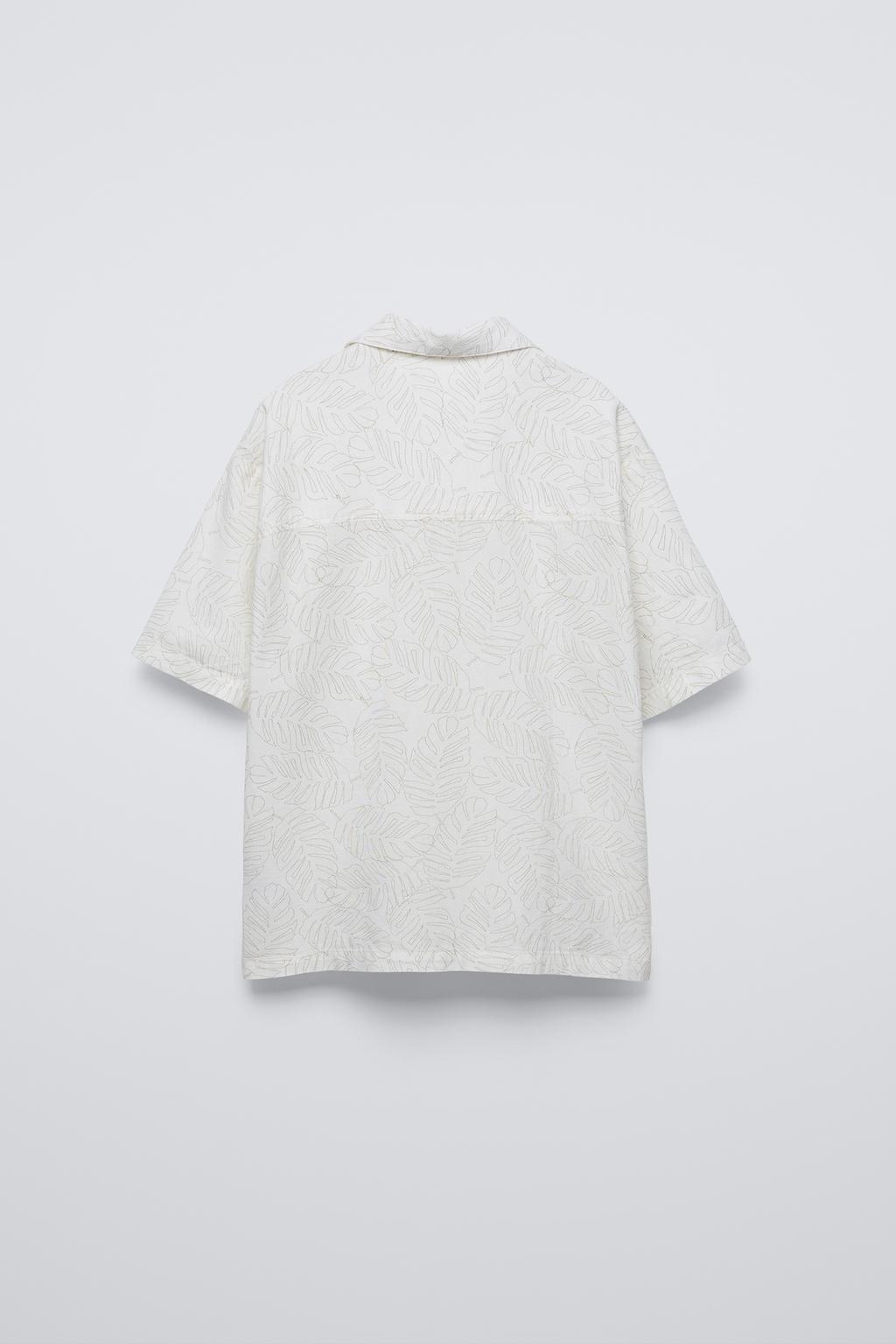 Camisas hojas