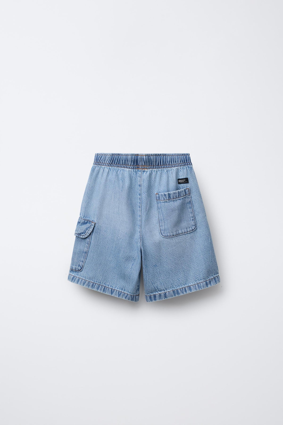 Short jean cargo loose