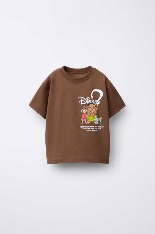 Polera estampada moana
