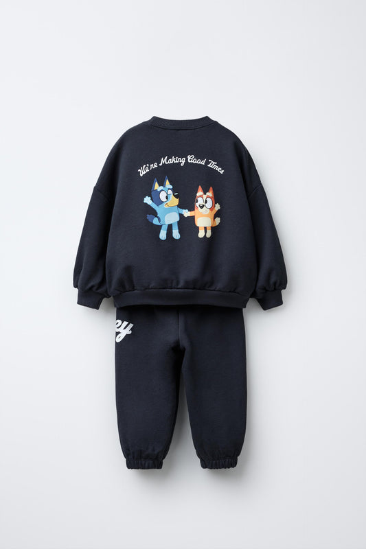 Conjunto invierno bluey