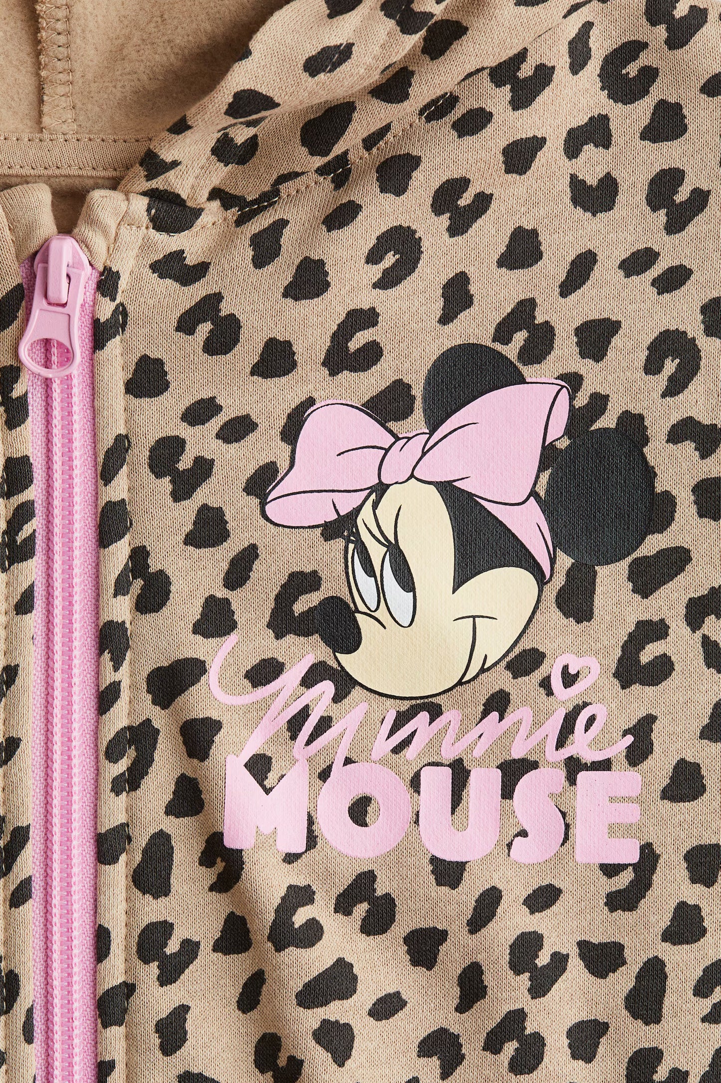 Sudadera con capucha minnie mouse