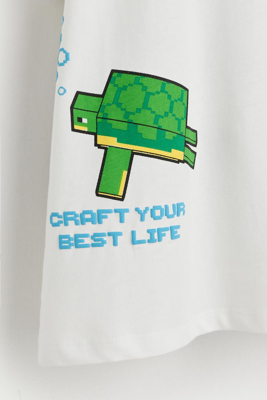 POLERA MINECRAFT