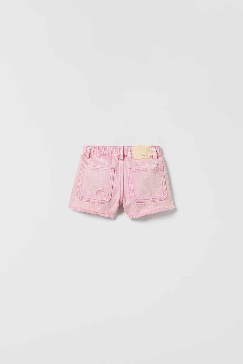 Short jean desflecada