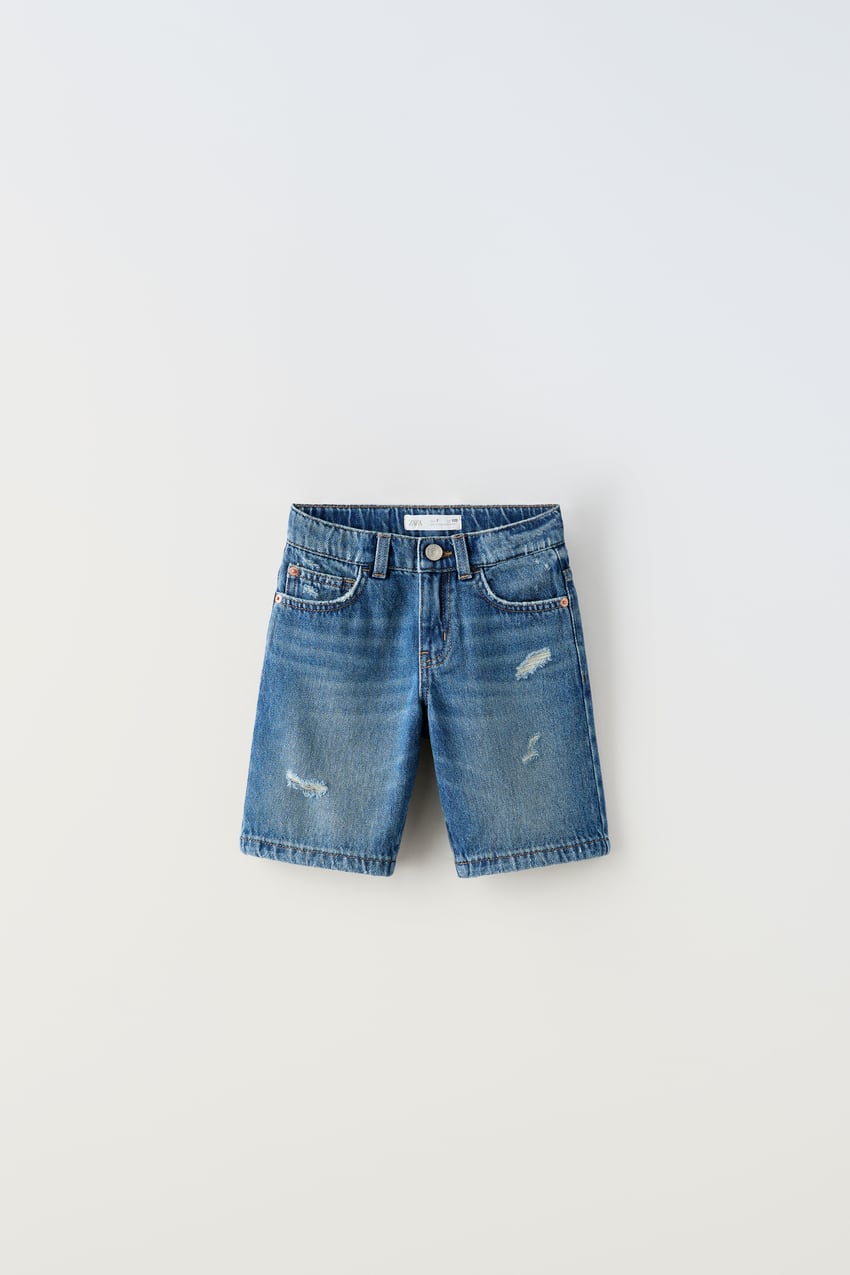 Short jean rotos