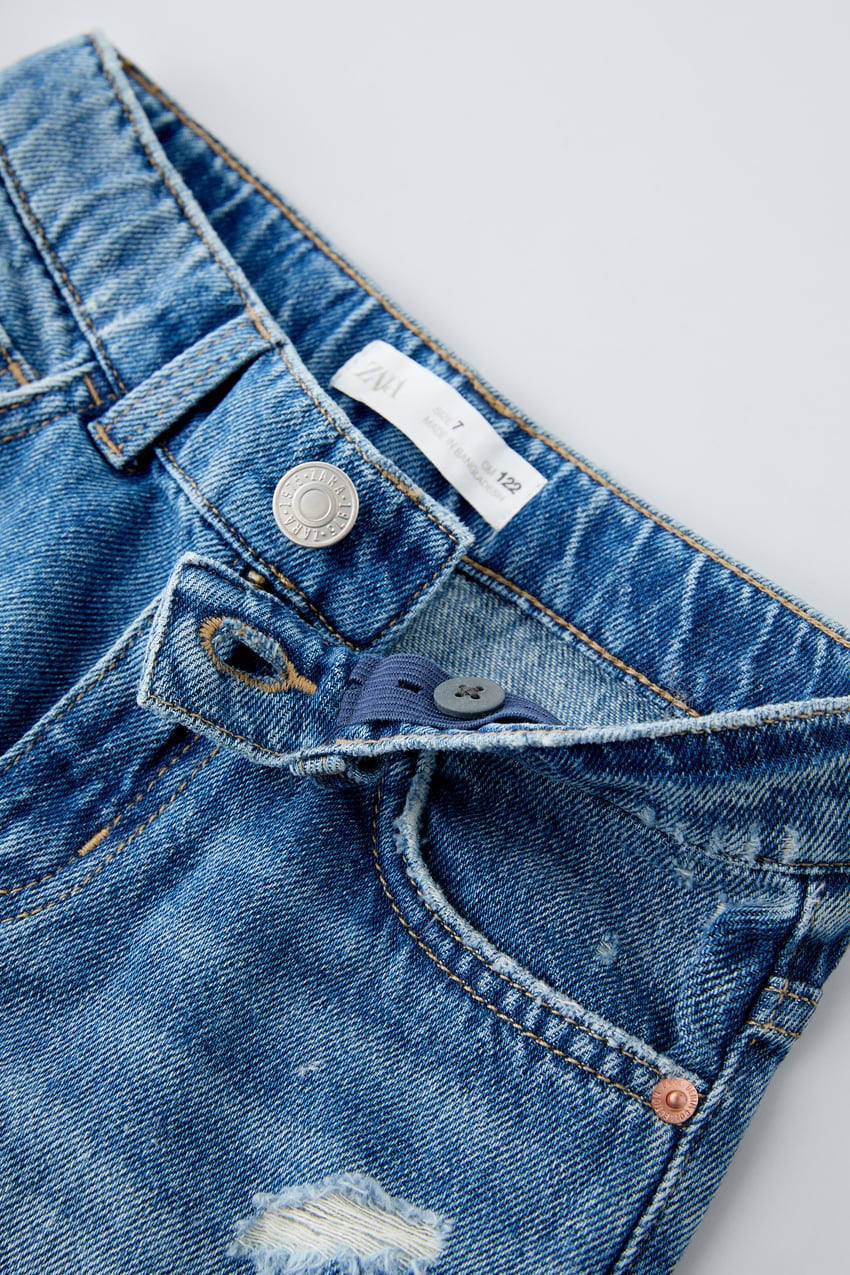 Short jean rotos