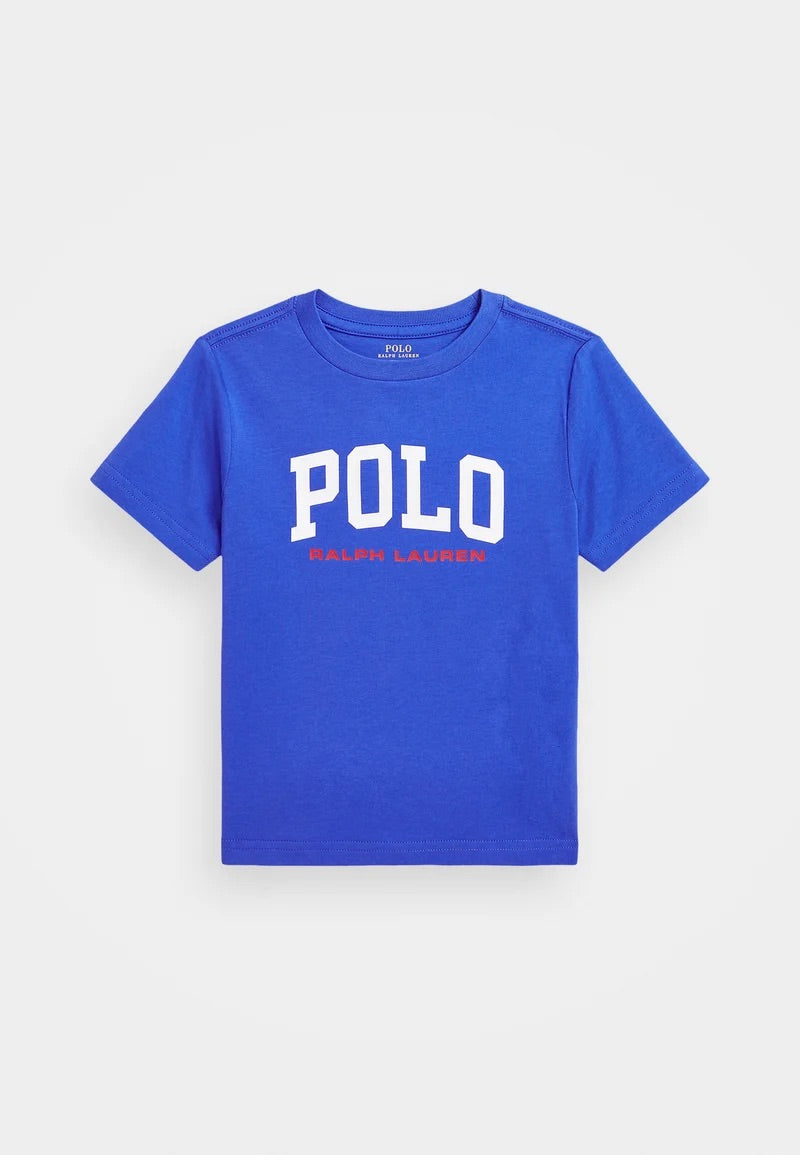 Polera algodon azul polo