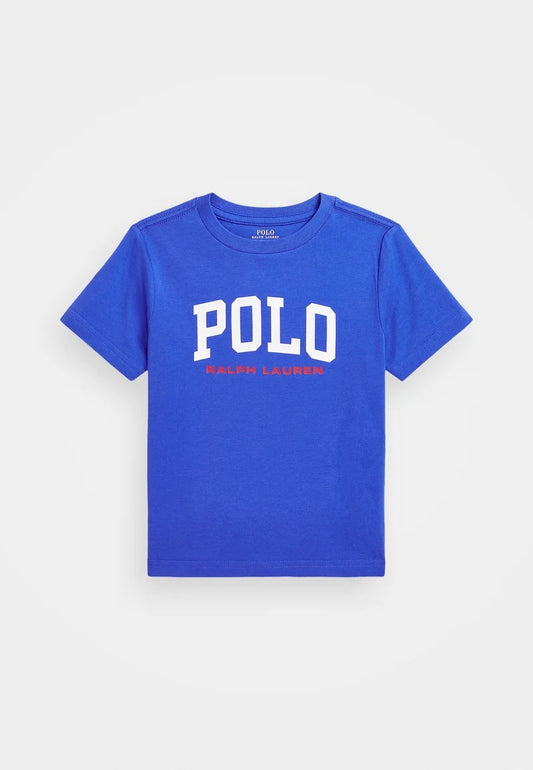 Polera algodon azul polo