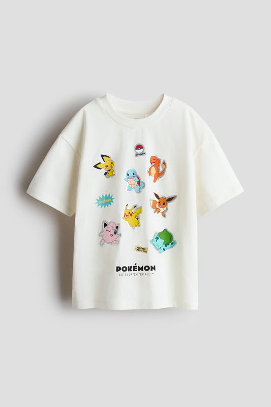 Polera oversize pokemon