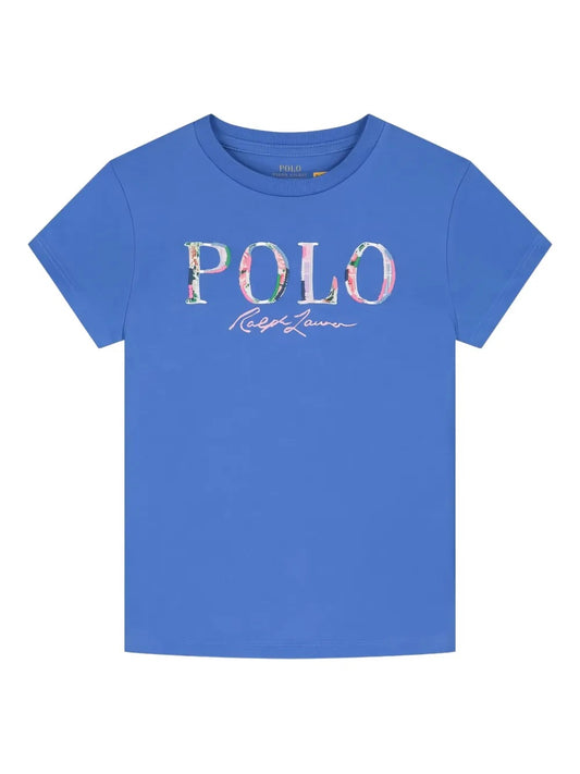 Polera azul polo