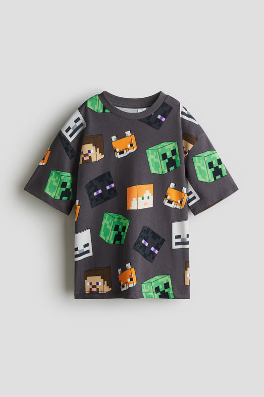 Polera minecraft