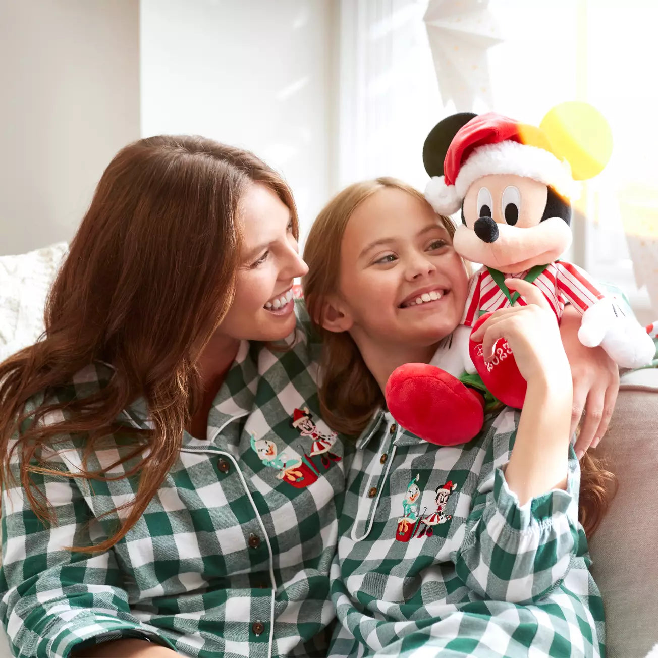 Peluche mickey mouse navidad