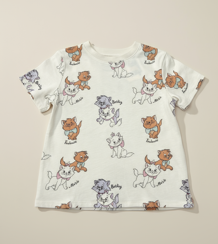 Polera aristocats personajes