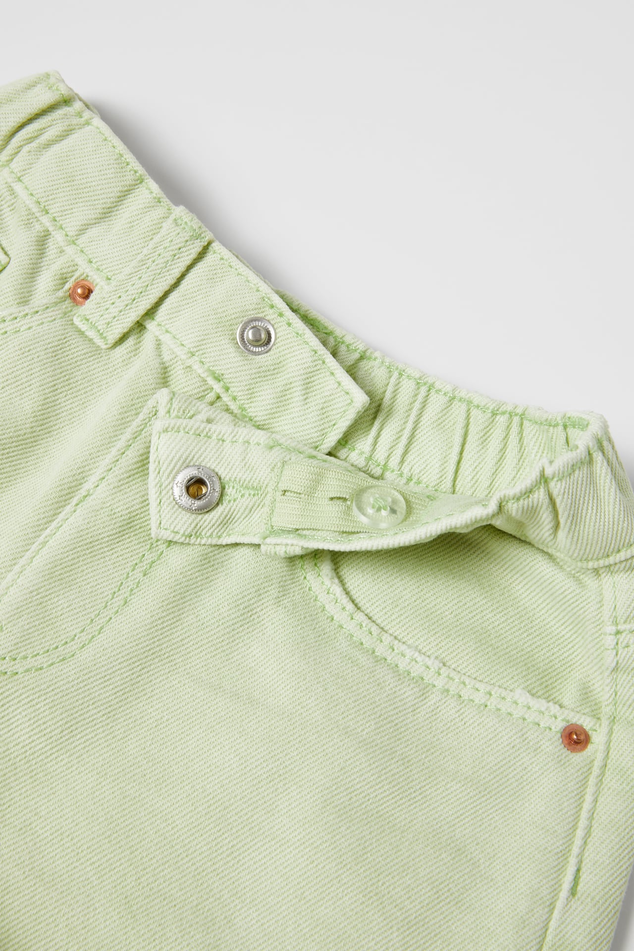 Short jean mom fit