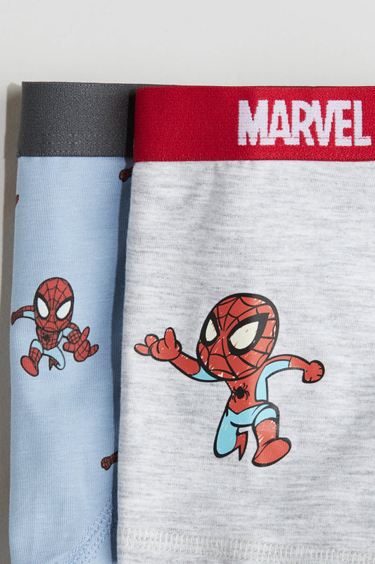 Pack de 5 boxer spiderman
