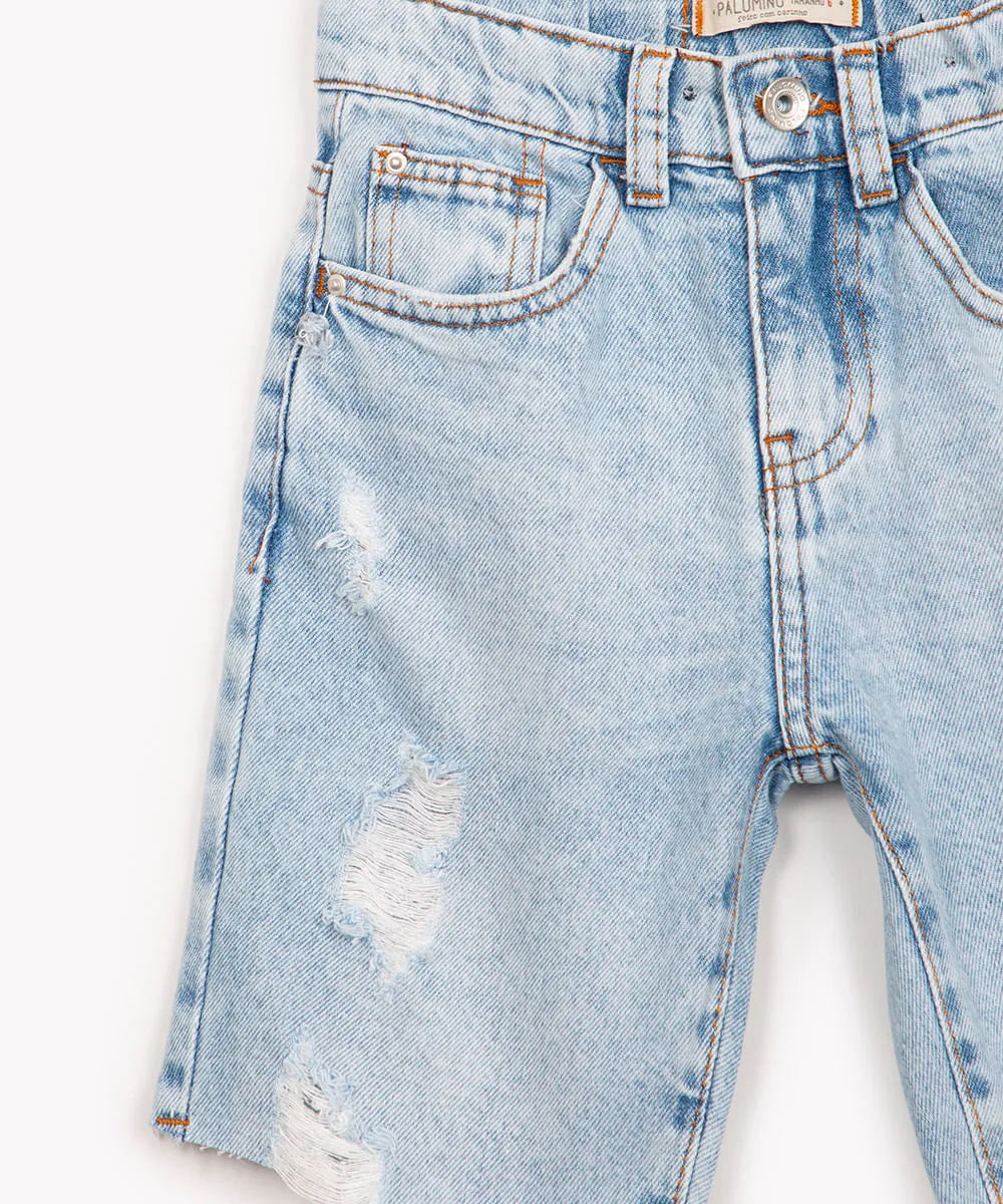 short jean rotos