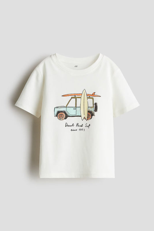 Polera tabla de surf