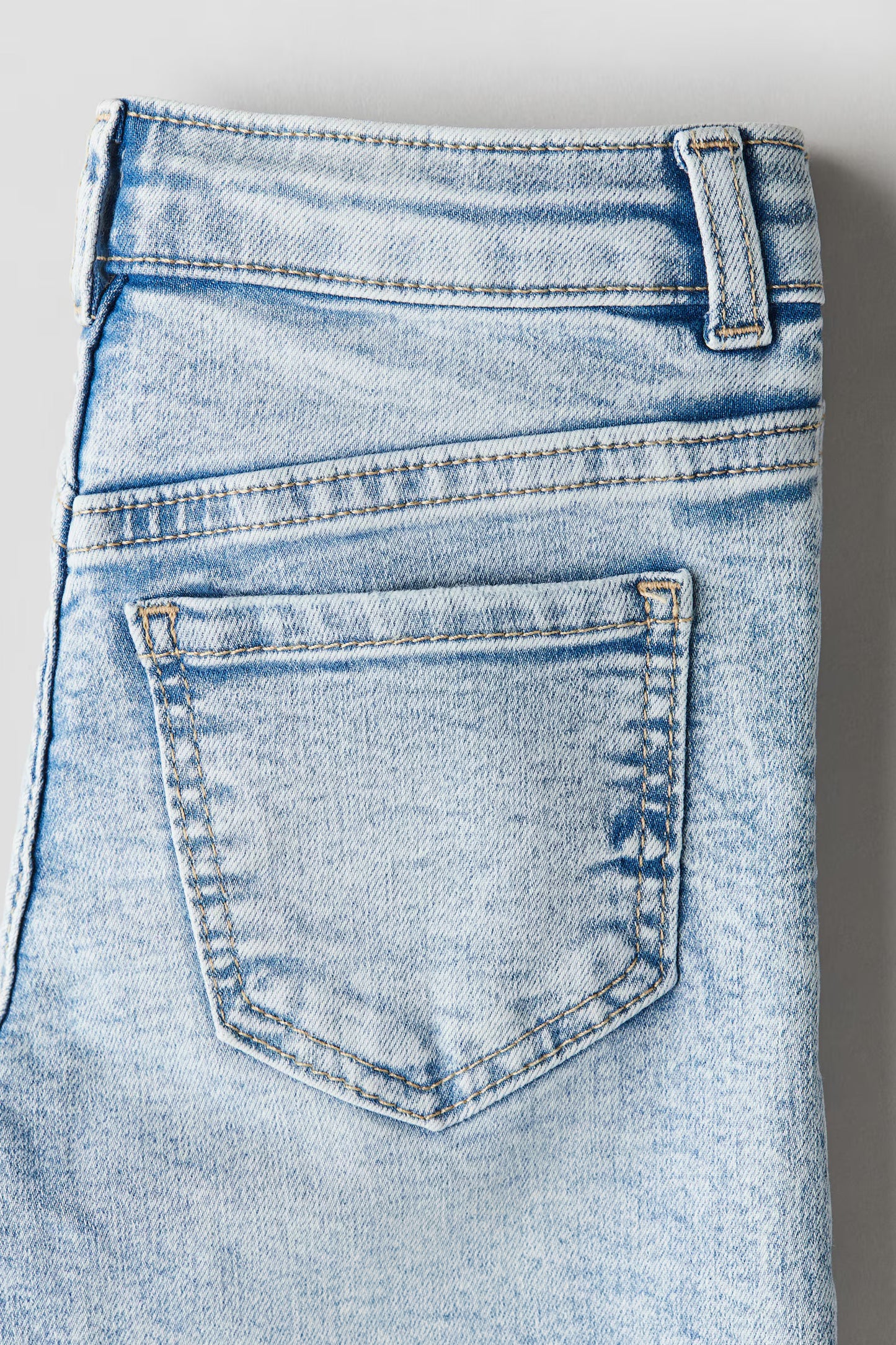 Pantalon jean superstretch wide leg