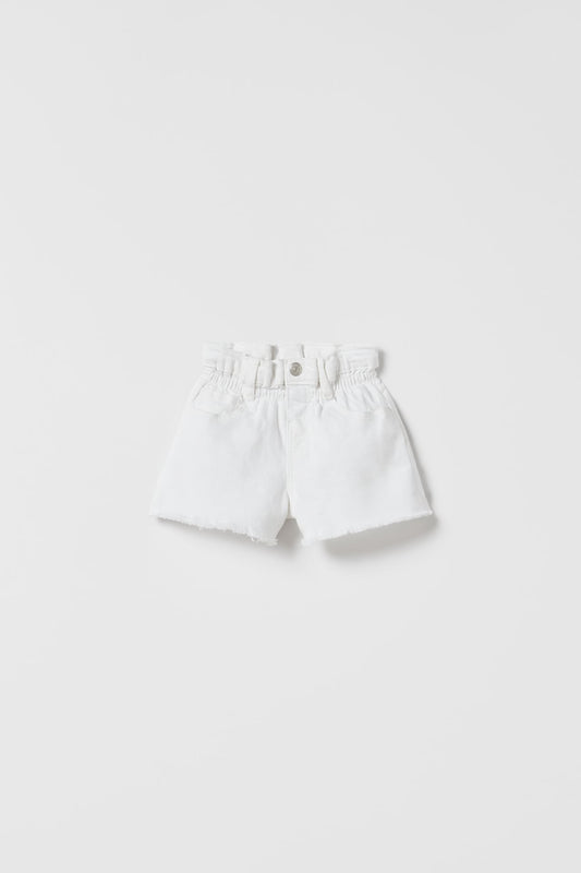 Short jean blanca