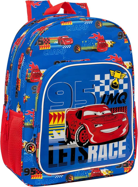 Mochila cars rayo mcqueen
