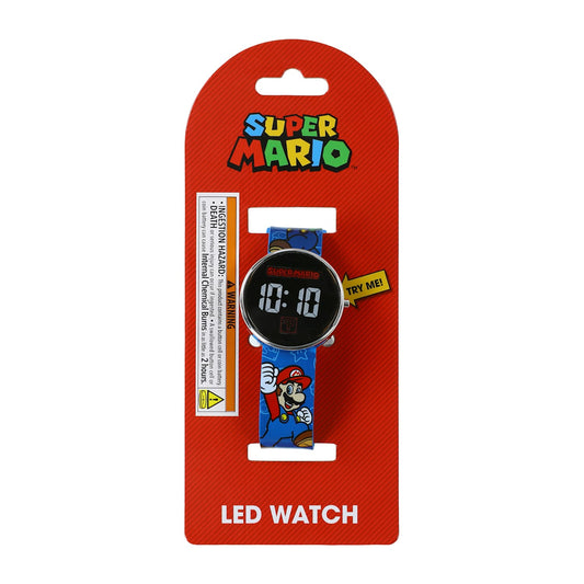 Reloj led super mario