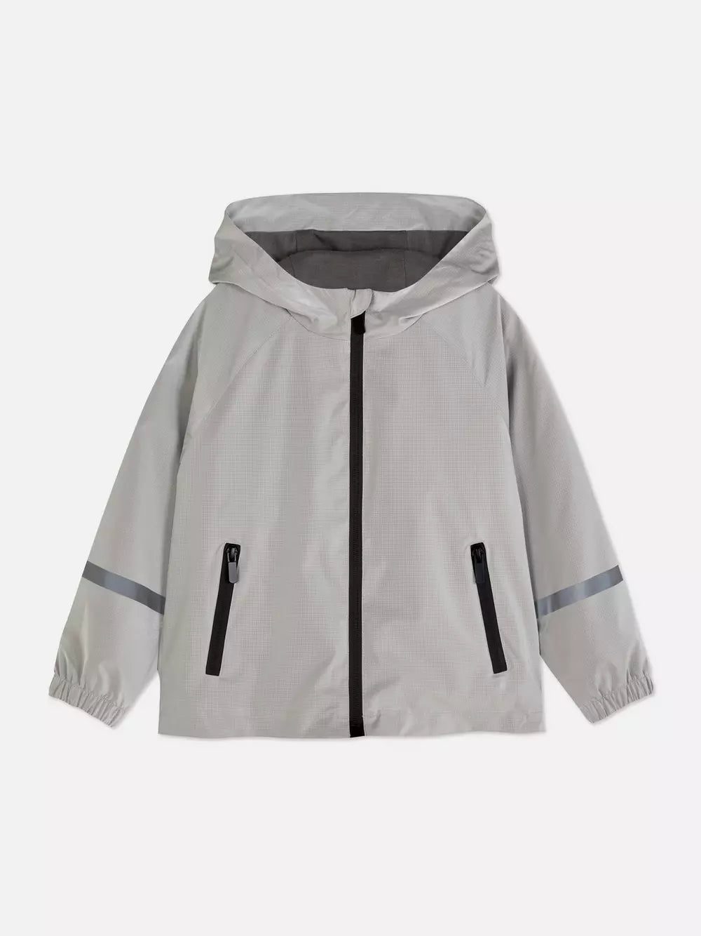 Chamarra impermeable reflectiva