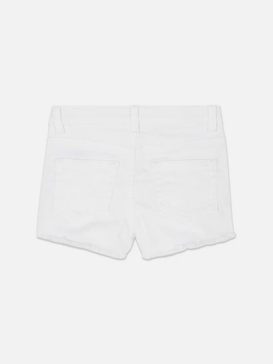 Short jean blanco