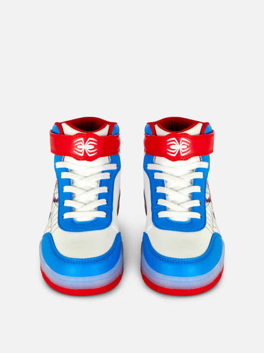 Zapatos con luces spiderman