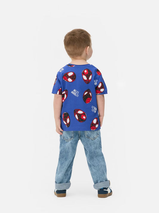 Polera spiderman miles morales