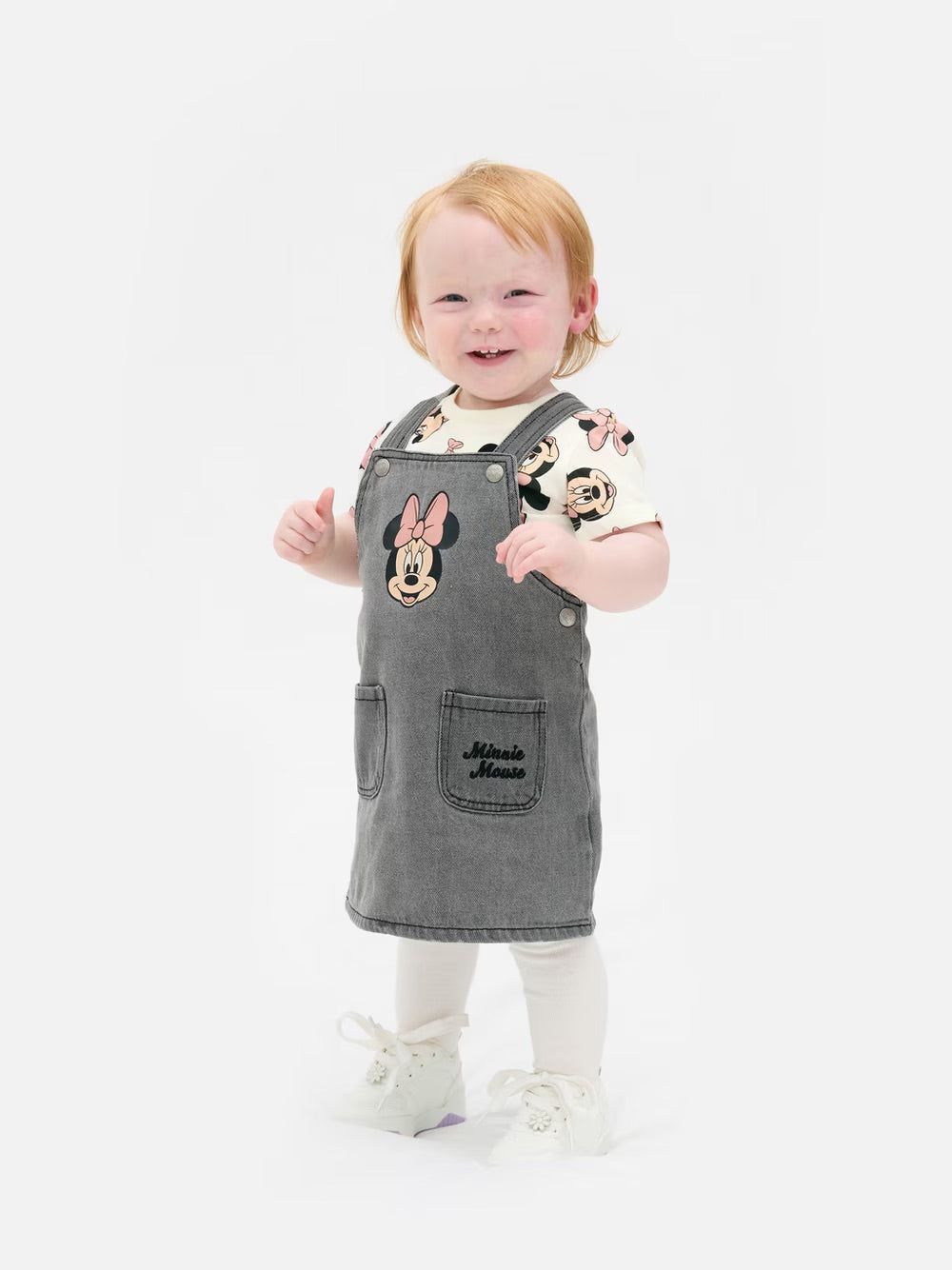 Conjunto overol minnie mouse