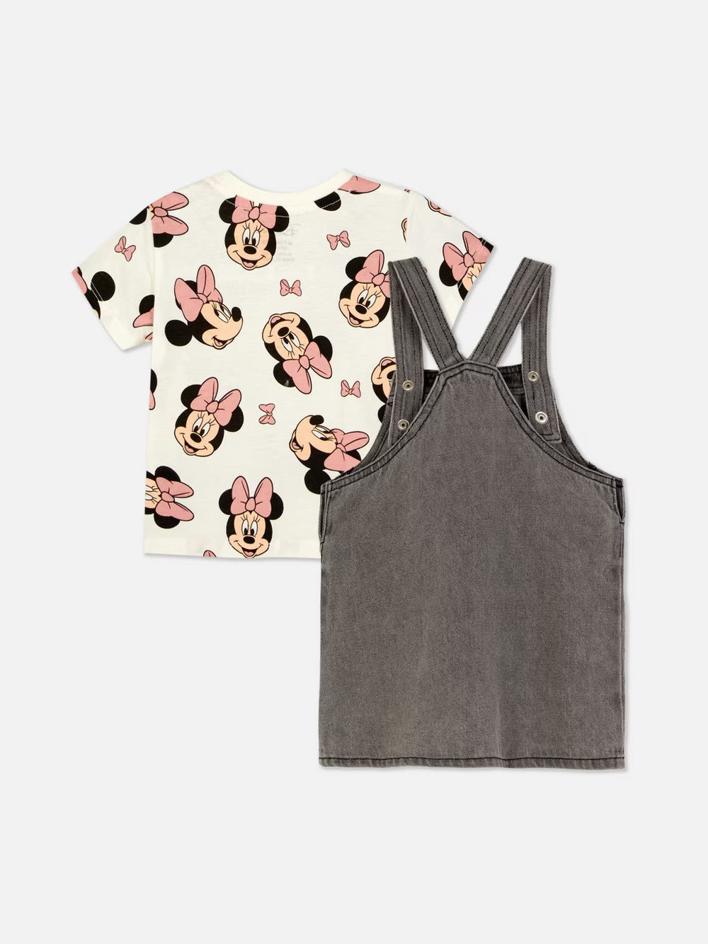 Conjunto overol minnie mouse