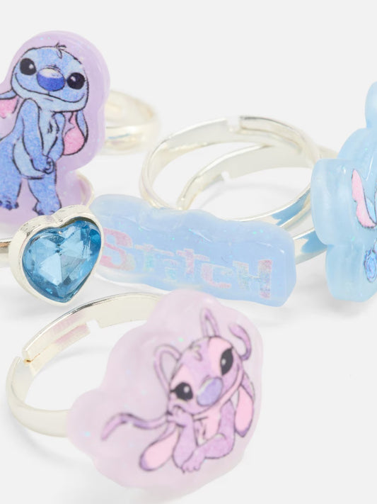 Set de 5 anillo stitch